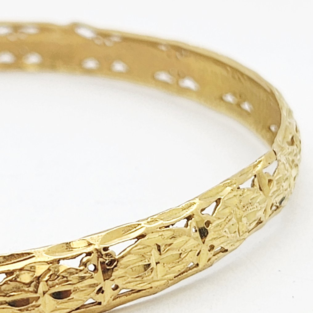 手镯 - 18K包金 黄金 #2.1