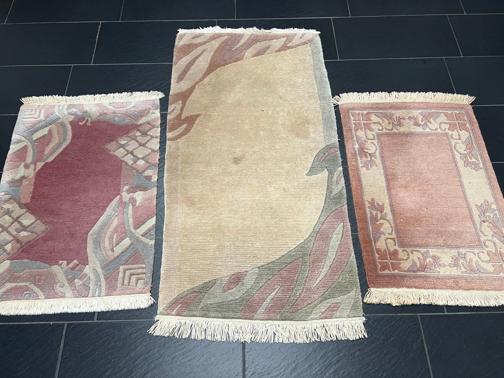 尼泊尔设计师三件套 - 地毯 - 145 cm - 75 cm #1.0