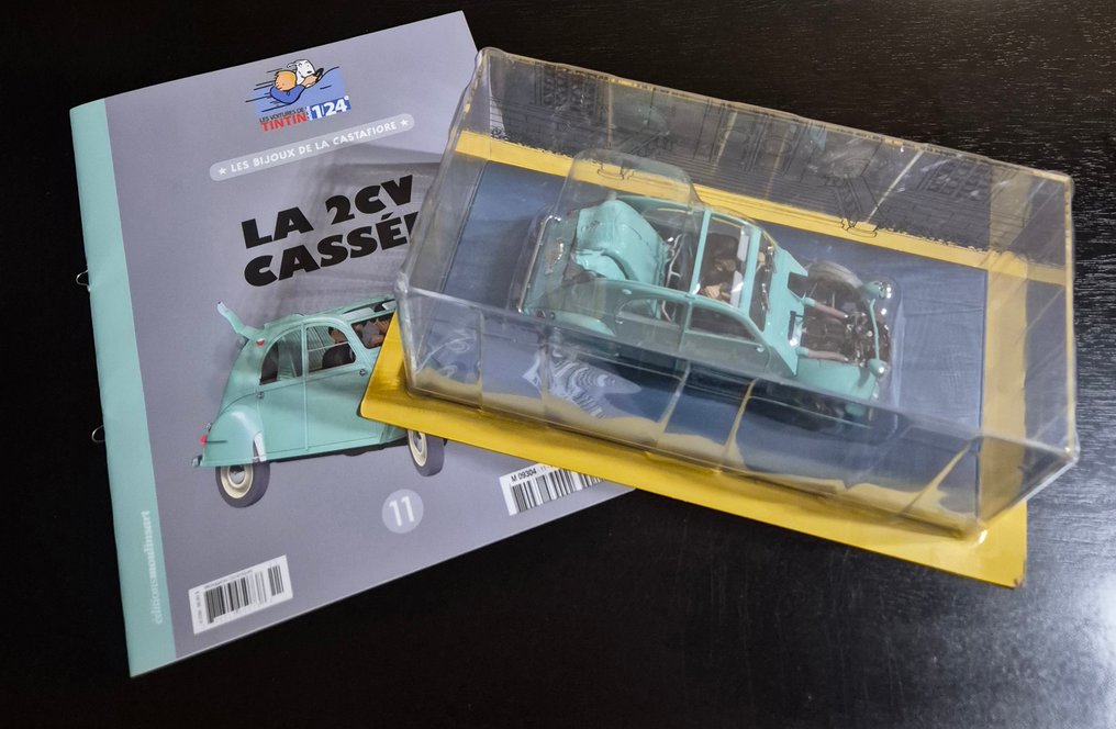 Tintin, 1/24 - La Citoen 2cv des Dupont - 1 模型车 #1.0