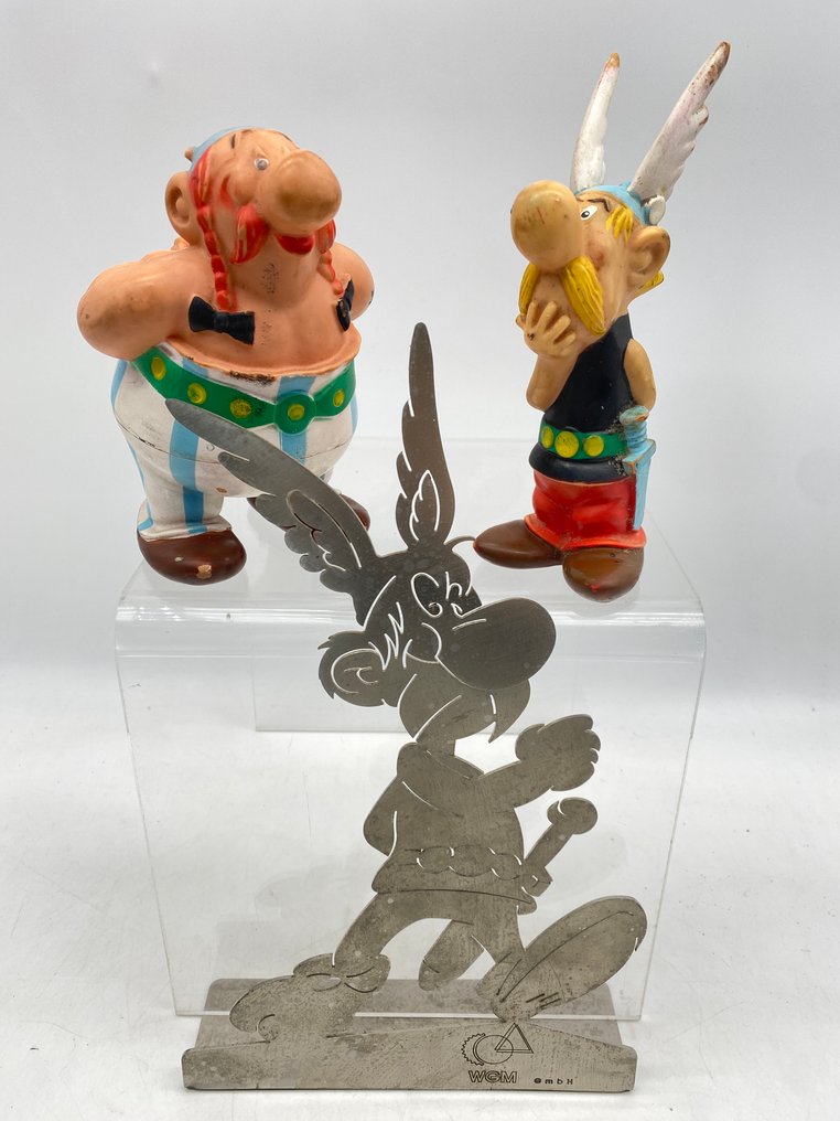 Asterix 2 pouets ja näyttelyteline - Dargaud - Delacoste - - 1967 #1.0