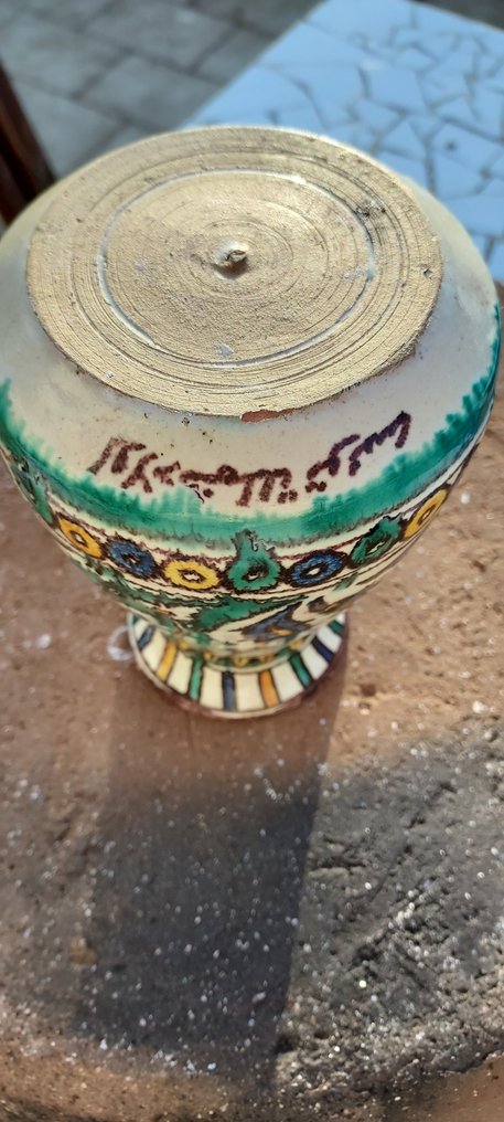 Chemla Nabeul maljakko - Kivitavara - Chemla - Tunisia - 1900-luvun alkupuoli #4.3