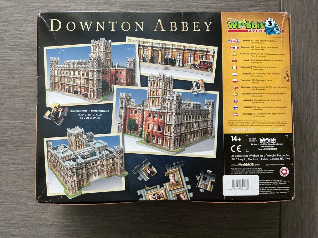 Puzzle - Downton Abbey - Carta #1.0