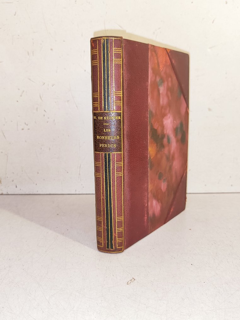 Henri de Régnier - Les bonheurs perdus [Reliure maroquin signée Capelle] - 1924 #1.0