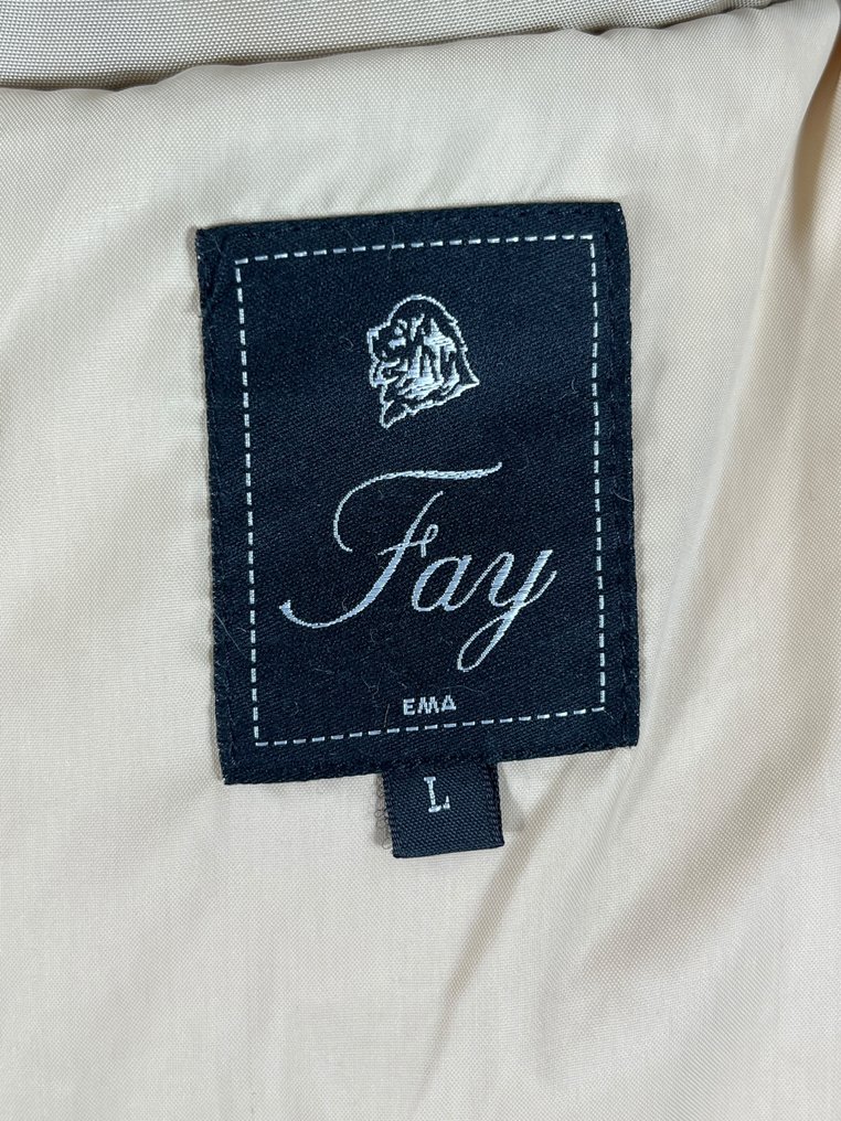 FAY Special Materials Exclusive Parka Down Jacket classic Coat Premium collection Tg. L - No RP - Jas #4.3
