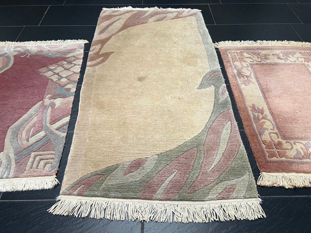 尼泊尔设计师三件套 - 地毯 - 145 cm - 75 cm #1.0