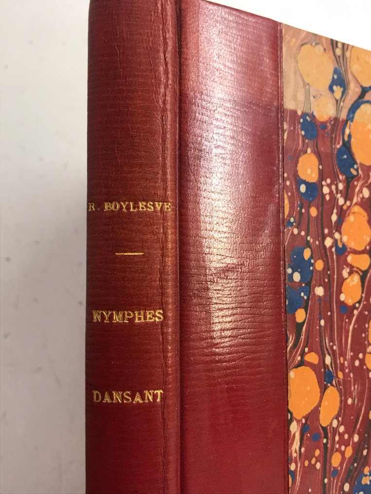 René Boylesve, Pierre Hepp / Serge de Solomko - Nymphes dansant avec des satyres. [1/25 sur Japon avec suite de 9 eaux-fortes en couleurs] - 1913 #3.2