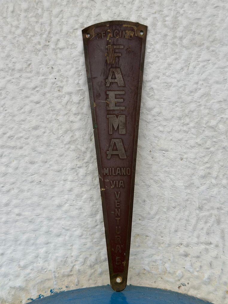 faema - Faema 广告牌 - faema - 广告标牌 - 金属 #1.0