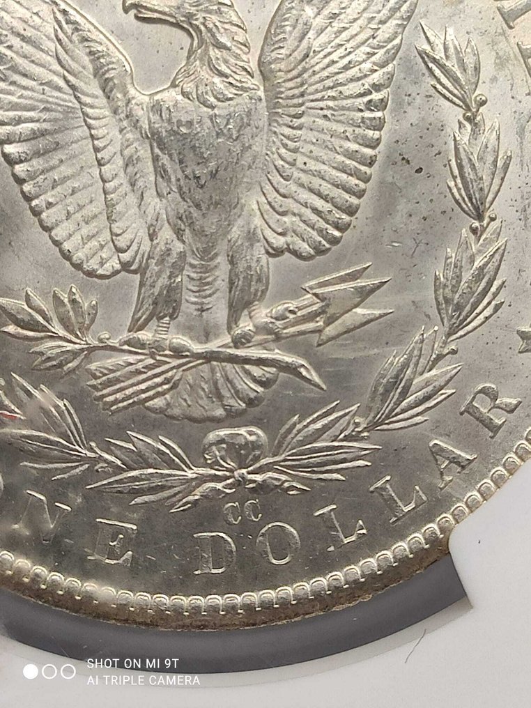 Stati Uniti. Morgan Dollar 1884-CC, Carson City. NGC MS63 #1.0