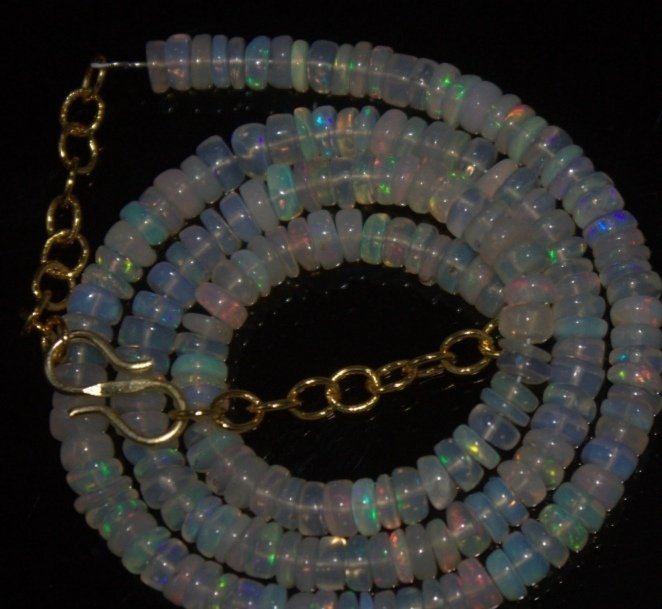 Opaali Kaulakoru AAA luonnonmineraaleja- 10 g - (1) #1.0