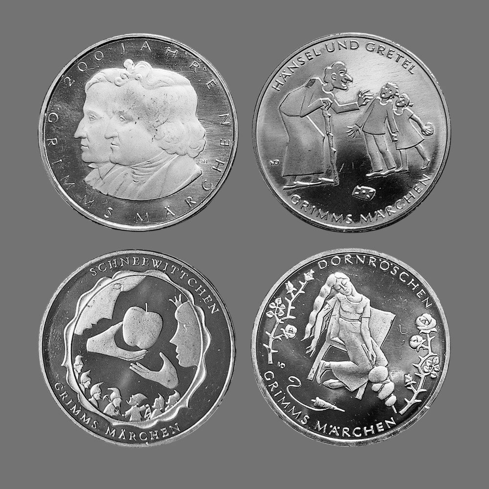 Duitsland. 10 Euro 2012/2015 (4 monete)  (Zonder minimumprijs) #1.0