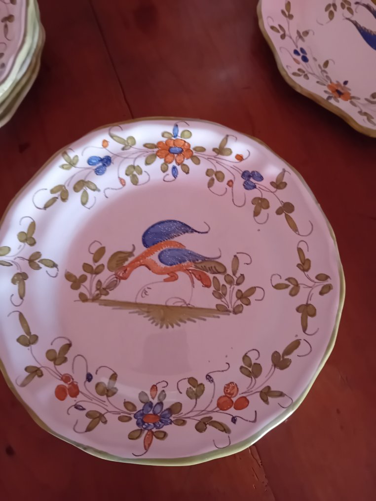 Σερβίτσιο τραπεζιού (38) - Creamware - υπηρεσία στη Moustiers #4.3