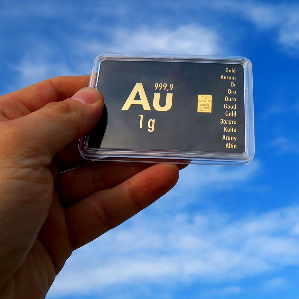 1 gram - Gold .999 - ESG / Valcambi SA - With certificate (No reserve price) #1.0
