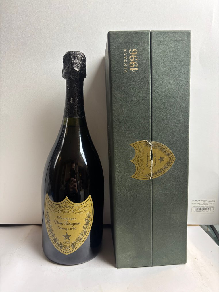 1996 Dom Pérignon & 1996 Ruinart, Dom Ruinart Rosé - Champagne - 2 Bottles (0.75L) #4.3