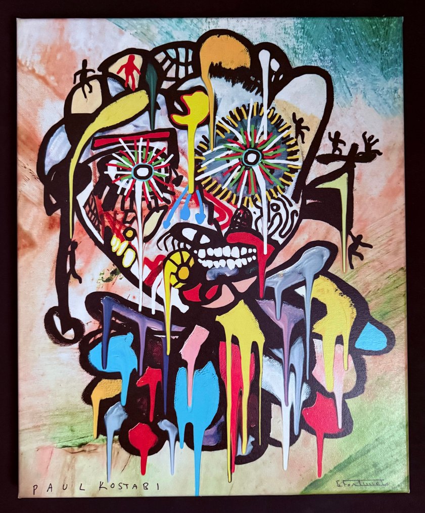 Paul Kostabi (1962) & Giuseppe Fortunato (1956) - KF1920 #1.0