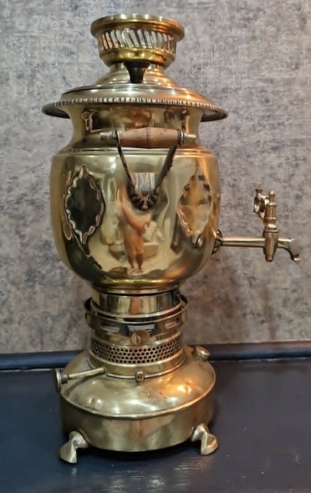 Samovar - Kobber, Messing #2.1