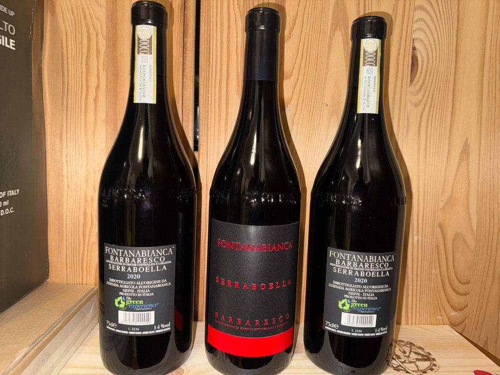2020 Fontanabianca Serraboella - Μπαρμπαρέσκο DOCG - 3 Bottles (0.75L) #1.0