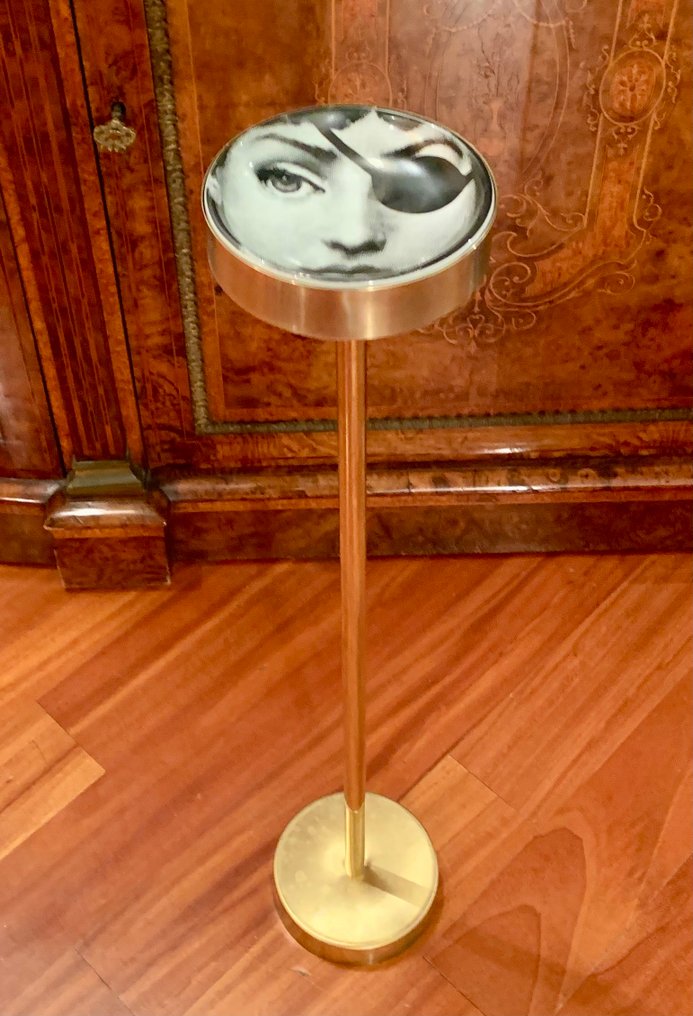 Fornasetti-Milano - Piero Fornasetti - Cendrier - con supporto in ottone - Laiton poli #1.0