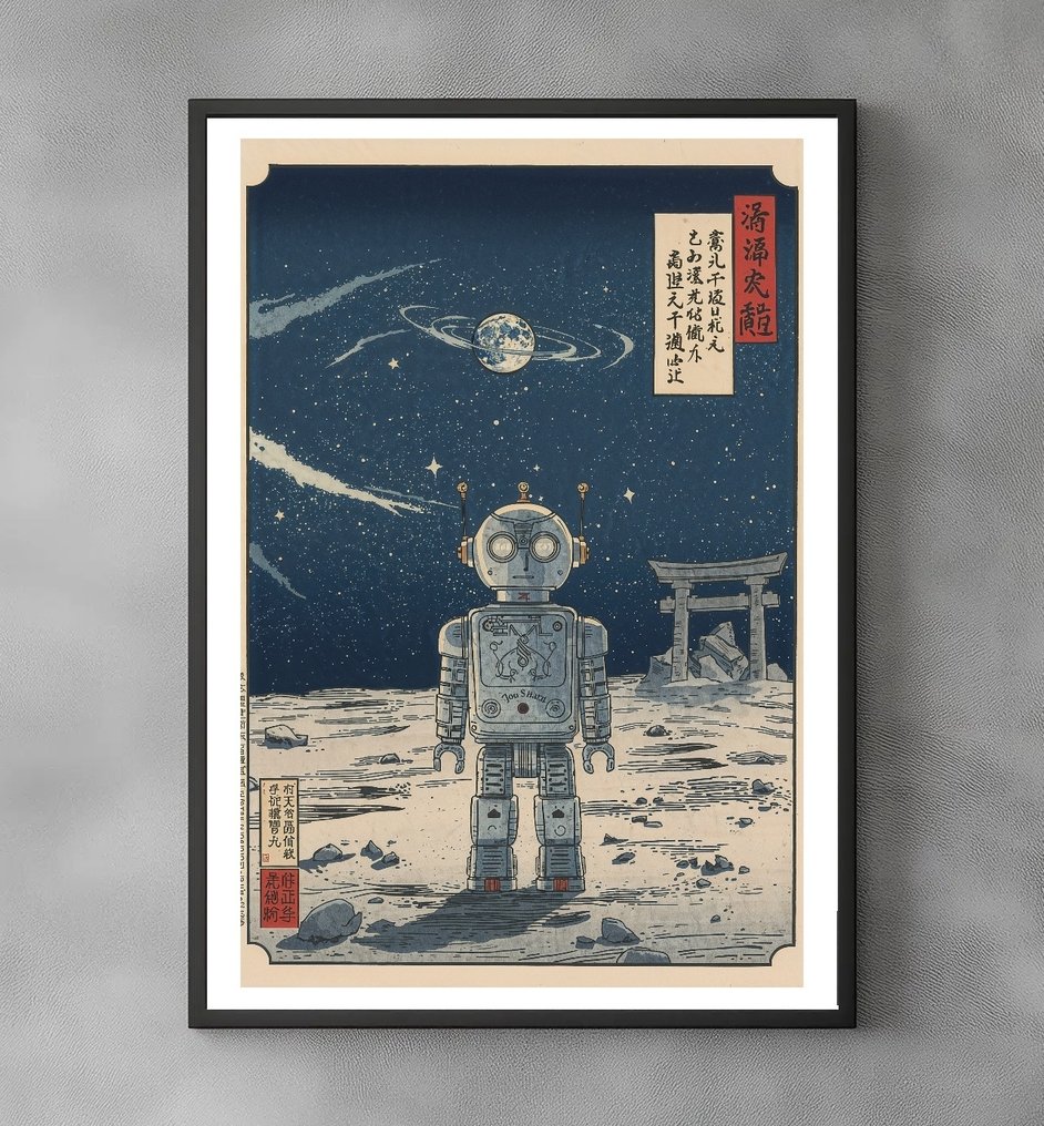 Tin Toy - Juguete - Celestial Gatekeeper - Tin Toys - Pop Art - Signed and Numbered 2/10 - 1990-2000 #1.0