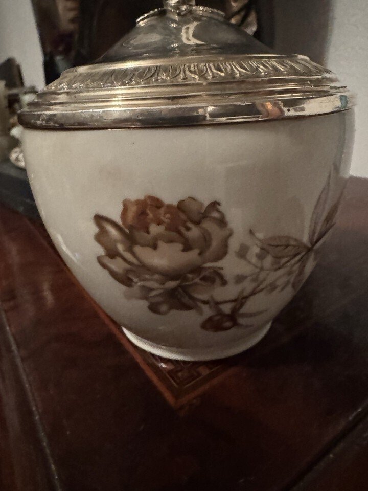 餐桌中央装饰  - 银, 陶瓷 #1.0