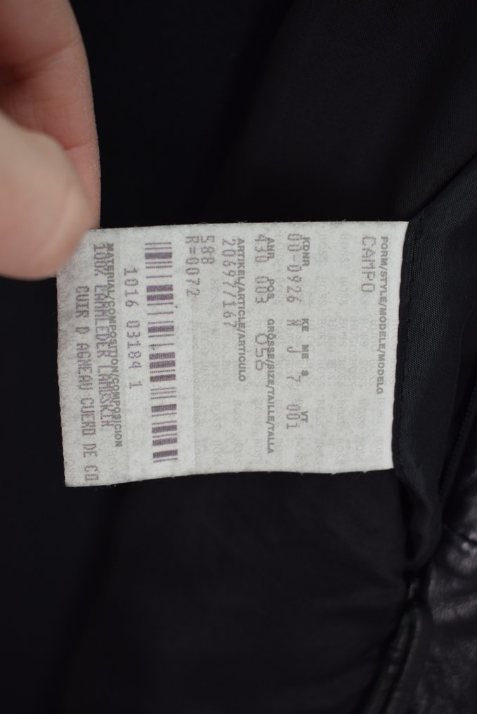 Hugo Boss - 皮夾克 #4.3