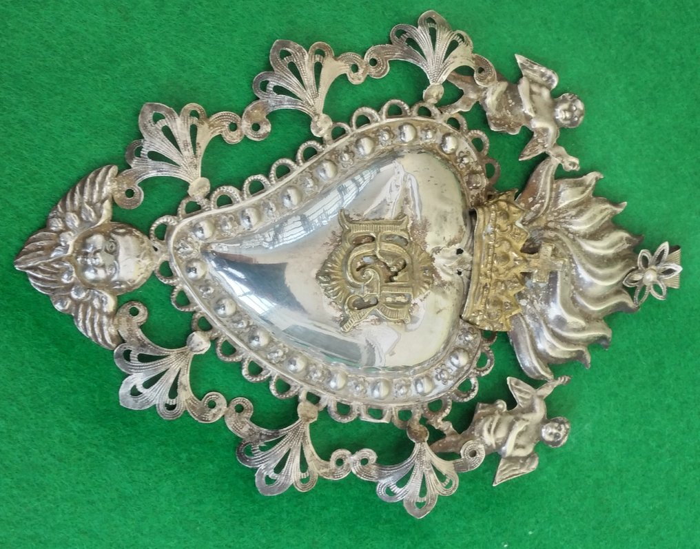 Ex voto - Ezüst - 1850-1900 - Ex voto in argento 800 #2.1