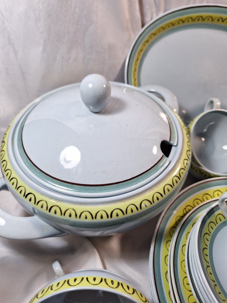 Arabia - Olga Osol - Σετ δείπνου (21) - Crownband - Πήλινο #1.0