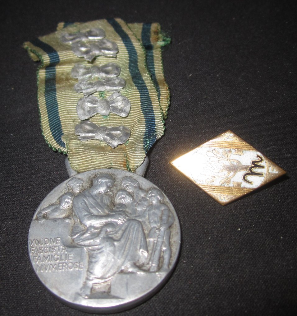 意大利 - 军事勋章 - 奖章和徽章 联盟家庭众多 #3.2