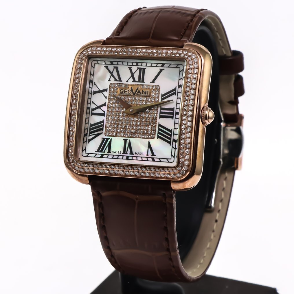 GEOVANI - Swiss Diamond Watch - GOB502-RL-D-7 - Ingen reservasjonspris - Unisex - 2010-2020  #2.1