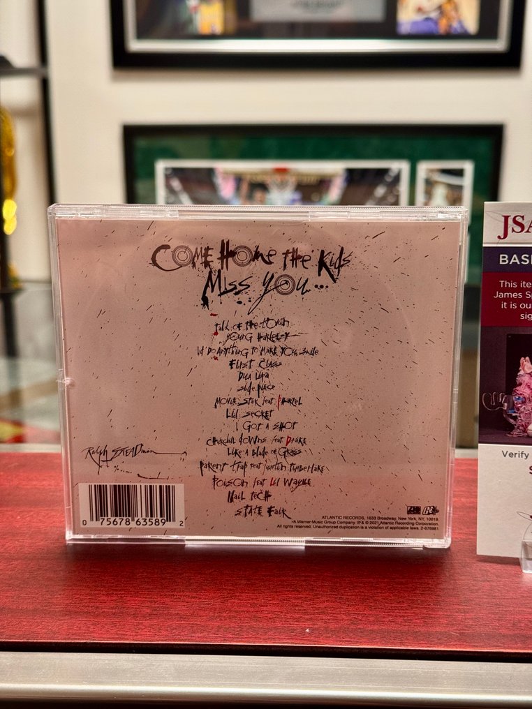 Jack Harlow - Signed album 'Come Home The Kids Miss You' - 2022 - Certificate, Hand signed in person #4.3