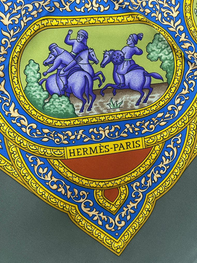 Hermès - QALAMDAN - 薄絹 #4.3