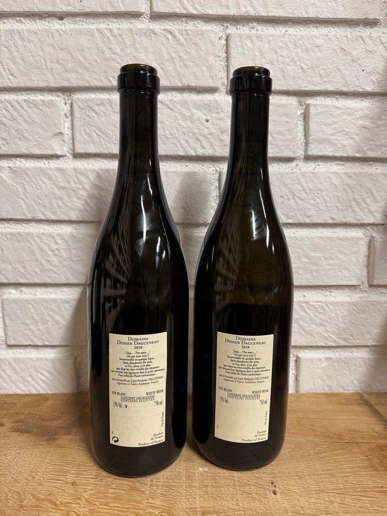 2018 Domaine Didier Dagueneau "Blanc etc..." - Λίγηρας - 2 Bottles (0.75L) #3.2