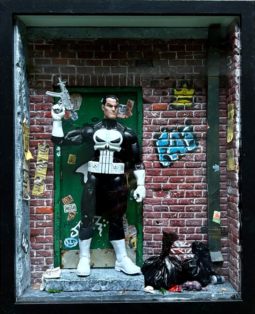 Sergiusz Kurczuk - NYC Idustrial Diorama 1:12 Shadowbox #3.2