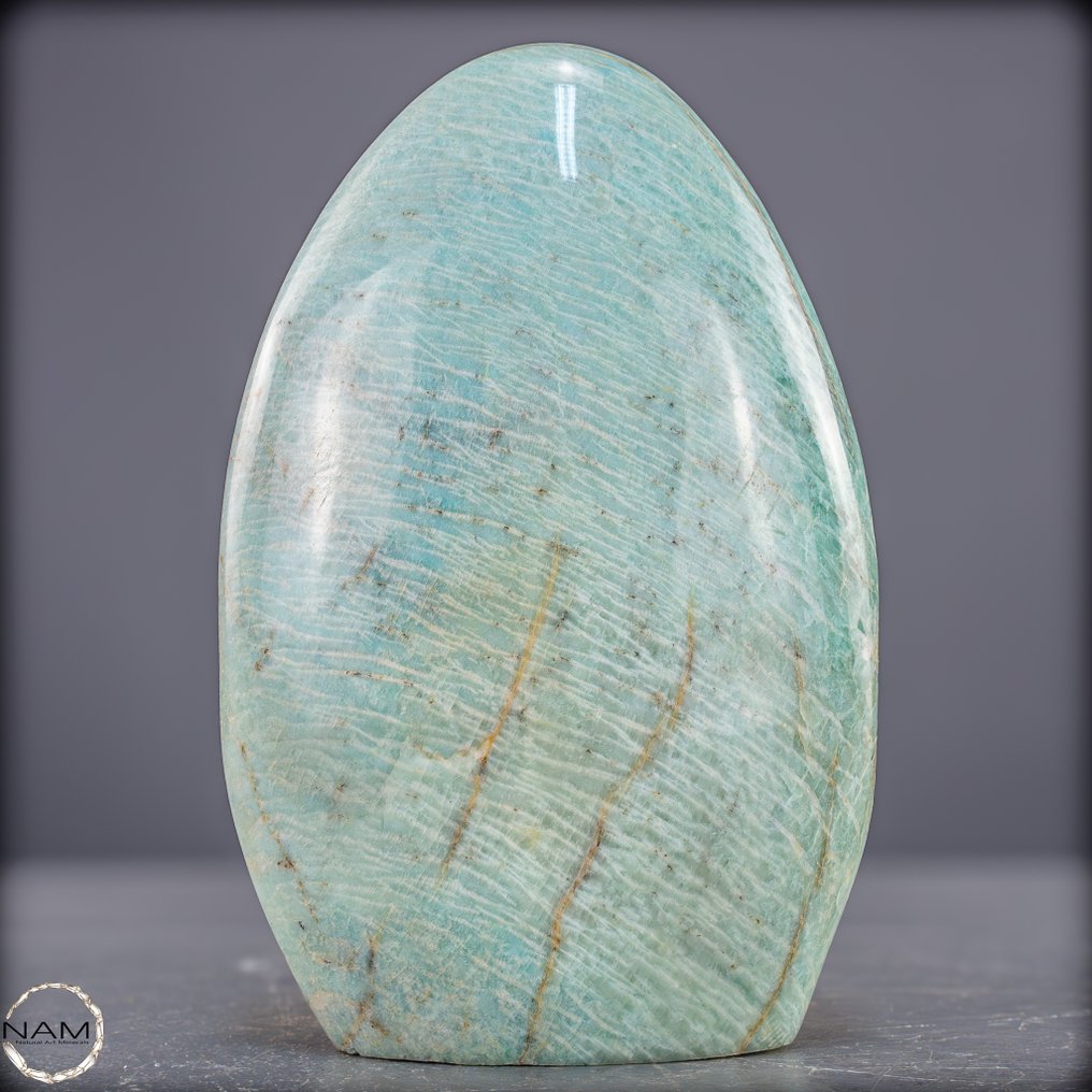 Eksklusiv Amazonit Freiform – Steinen af harmoni og sindsro- 1051.71 g #1.0