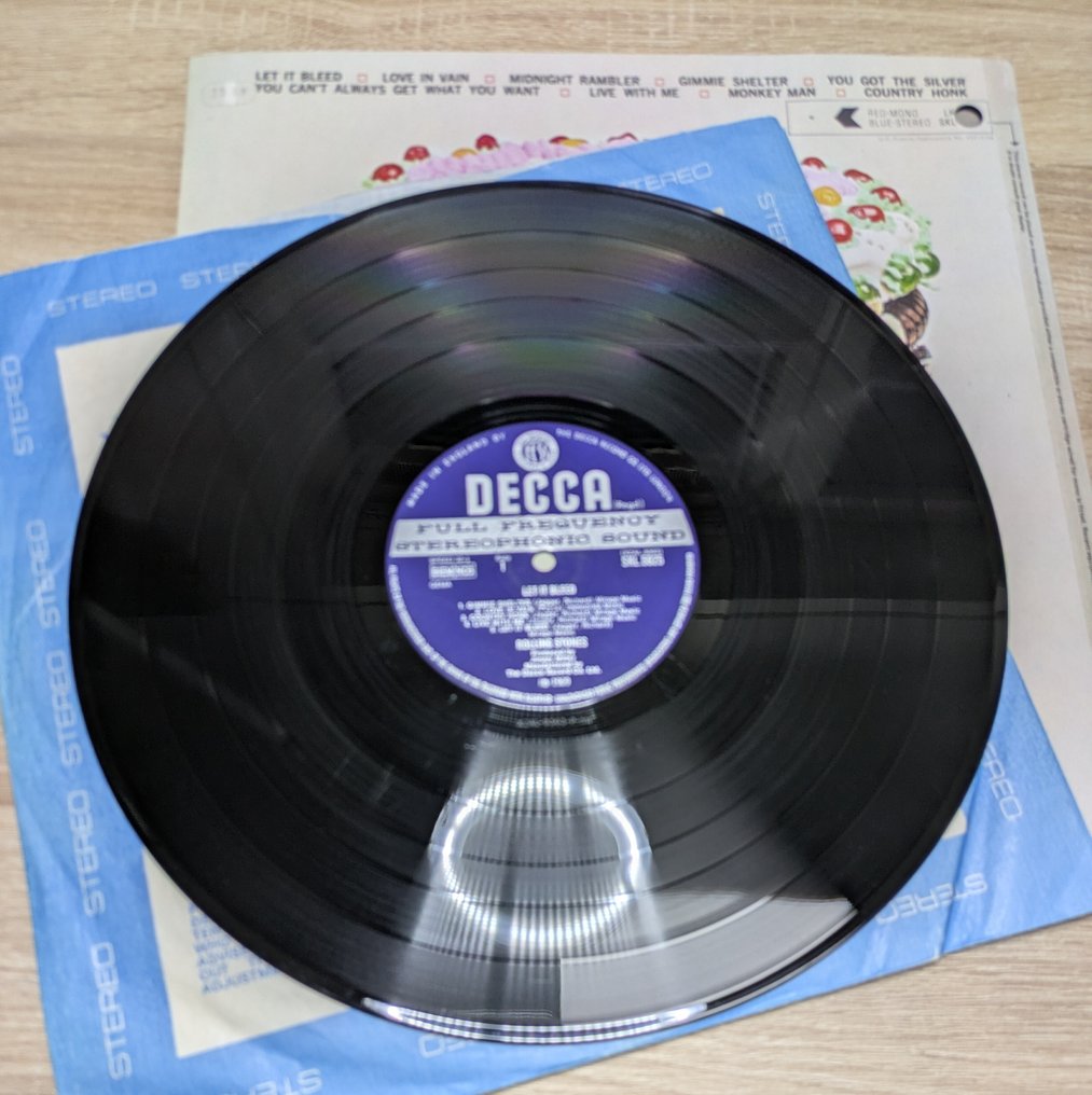 滾石樂團 - Let It Bleed (1st UK Unboxed) - LP - 第1次立體聲按壓 - 1969 #1.0