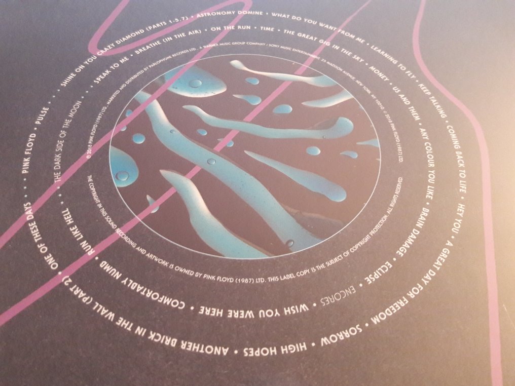 Pink Floyd - Pulse (The 4-LP Live Album, Remasterd) - Coffret LP - 2018 #2.1