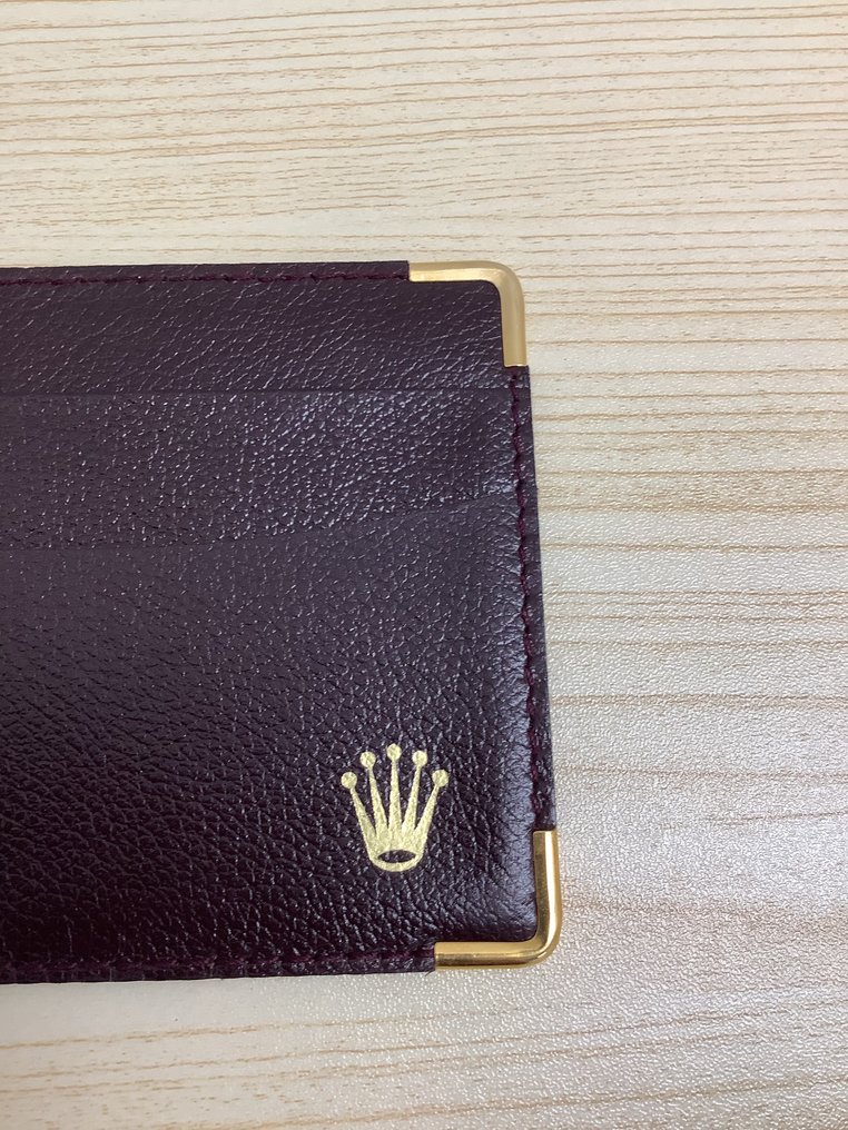 Rolex - ROLEX GENEVA Cardholder Ref No. 0101.70.05 - Brown - Rare Find #4.3