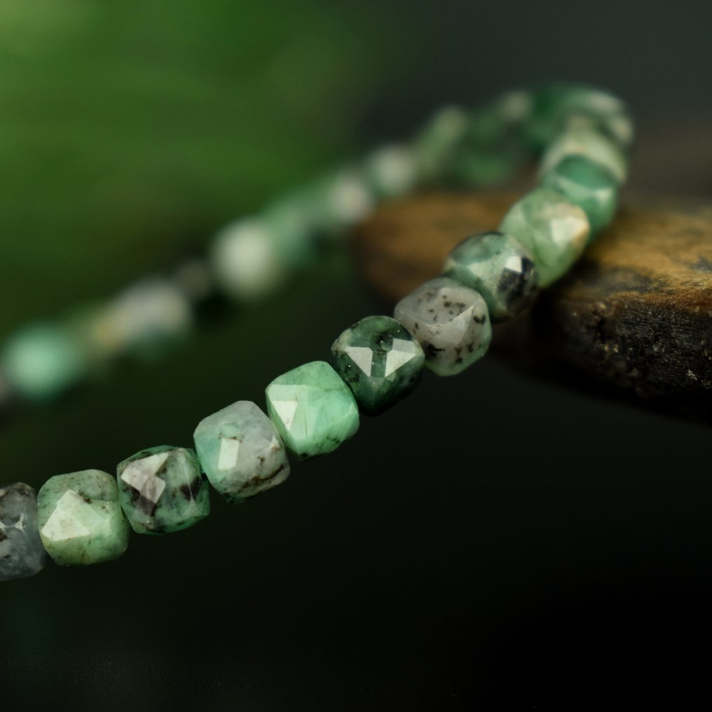 天然绿宝石 - 高品质无处理 - 华丽的颜色- 7.2 g #3.2