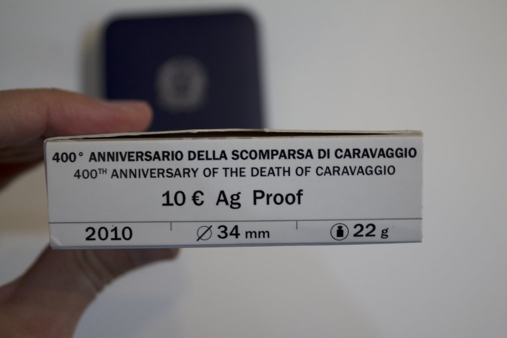 Italië. 10 Euro 2010 "Caravaggio" Proof (Zonder minimumprijs) #2.1
