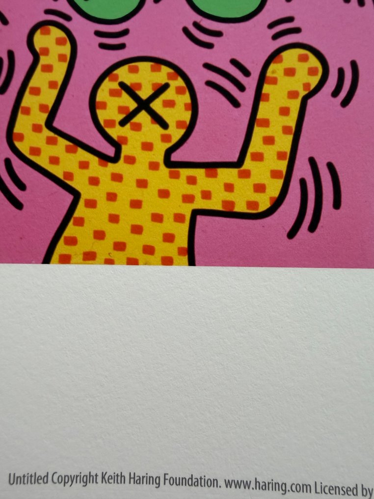 Keith Haring (after) - Untitled, Copyright Keith Haring Foundation, Licensed by Artestar NY, Printed in the UK #1.0