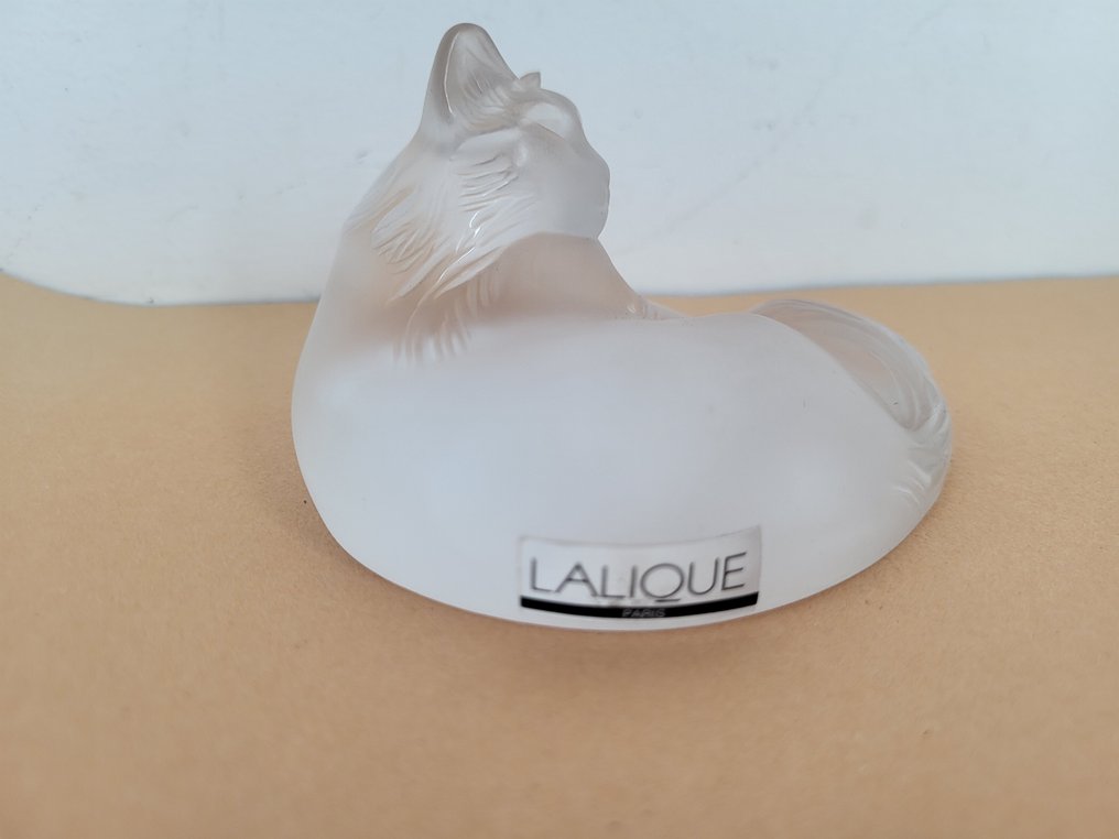 Lalique - Αγαλματίδιο - Chat - Κρύσταλλο #4.3
