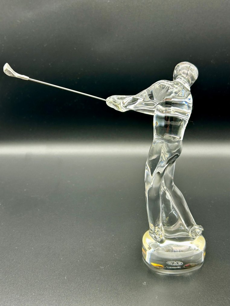 Baccarat - Designed by Bernard Augst - Figura in miniatura - St. Andrews Golf Swing model - Cristallo, Acciaio #3.2