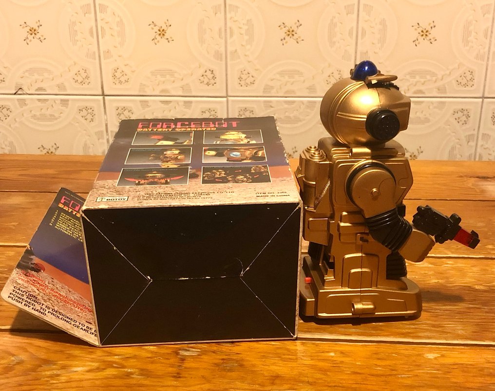 Botoy  - Παιχνίδι ρομπότ Forcebot Battery Operated Toy, Boxed - 1980-1990 - Κίνα #4.3