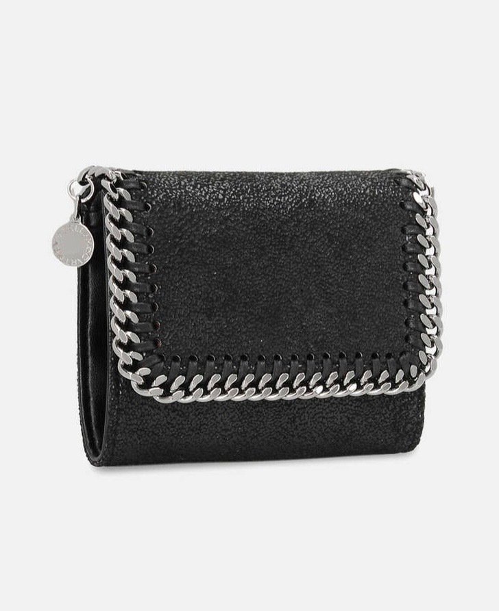 Stella McCartney - Patta small nero falabella - Πορτοφόλι #1.0