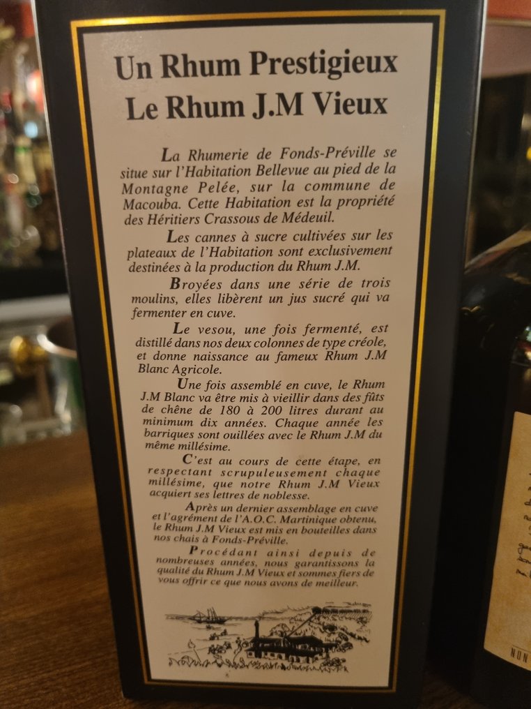Rhum JM 1997 - Rhum Vieux Agricole Millésime - b. 2007 - 70 cl #3.2
