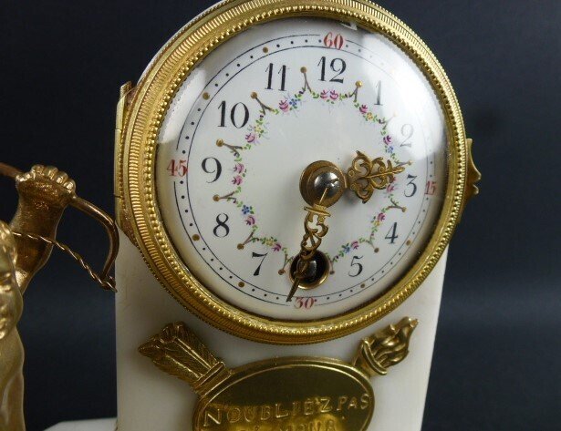 Table/desk clock - - Gilt bronze - 1850-1900 #3.2