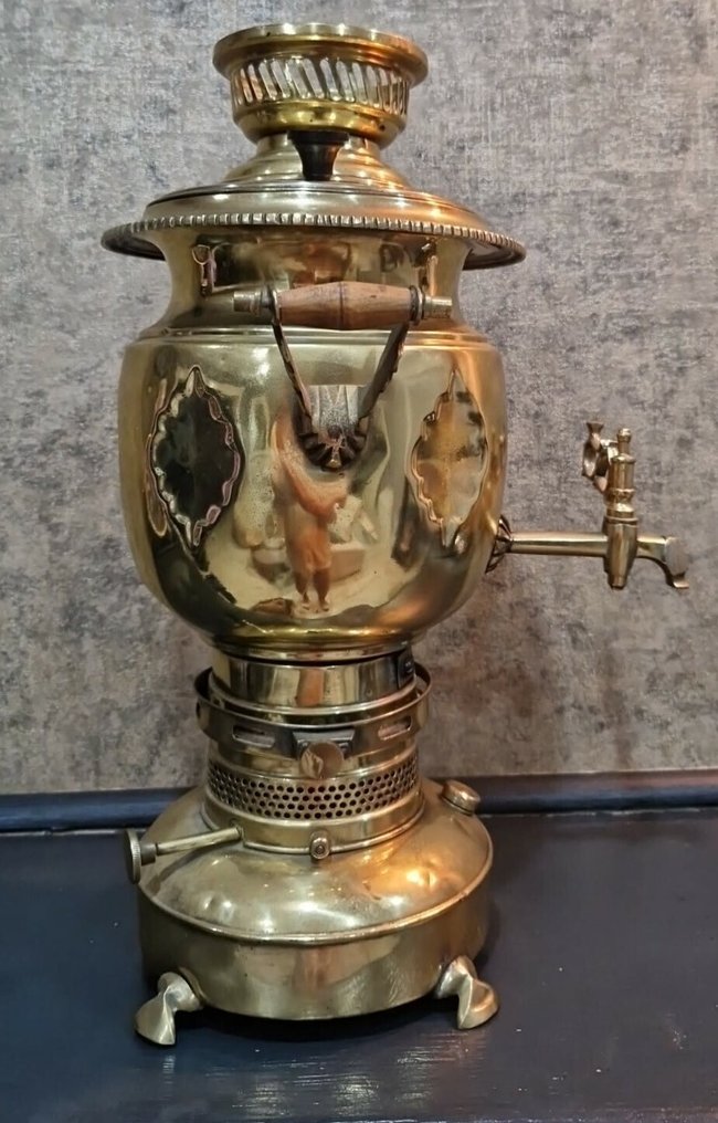 Samovar - Kobber, Messing #1.0