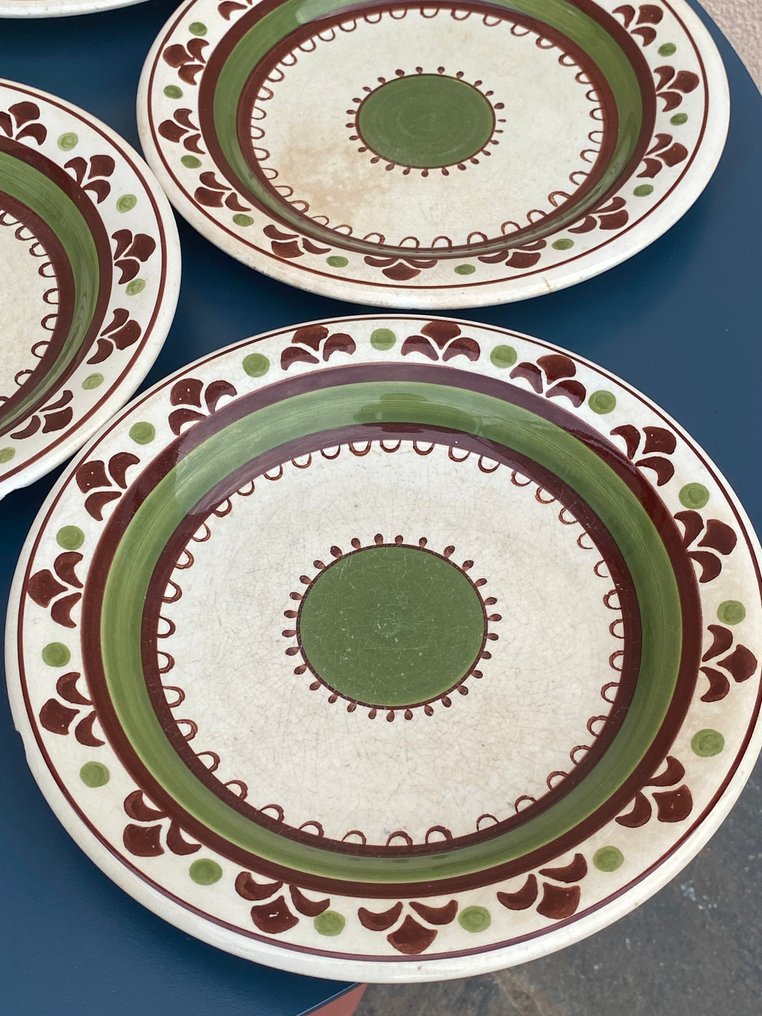 Richard Ginori - Mondovi - Σερβίτσιο τραπεζιού για 6 (6) - Κεραμικό, Πήλινο, Σμάλτο - Πολύ Σπάνιο #1.0