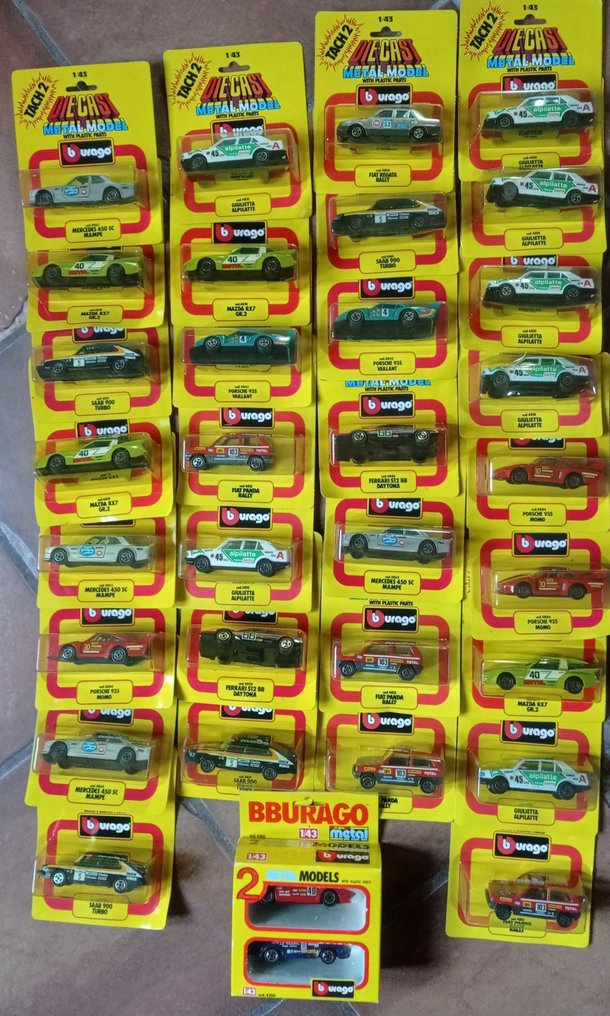 Bburago 1:43 - Model coupé (332) - Bburago Tach 2 serie 1/43 - touch 2 #1.0