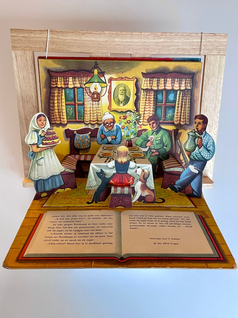 V. Kubašta - Roodkapje. Pop-up boek - 1961 #1.0