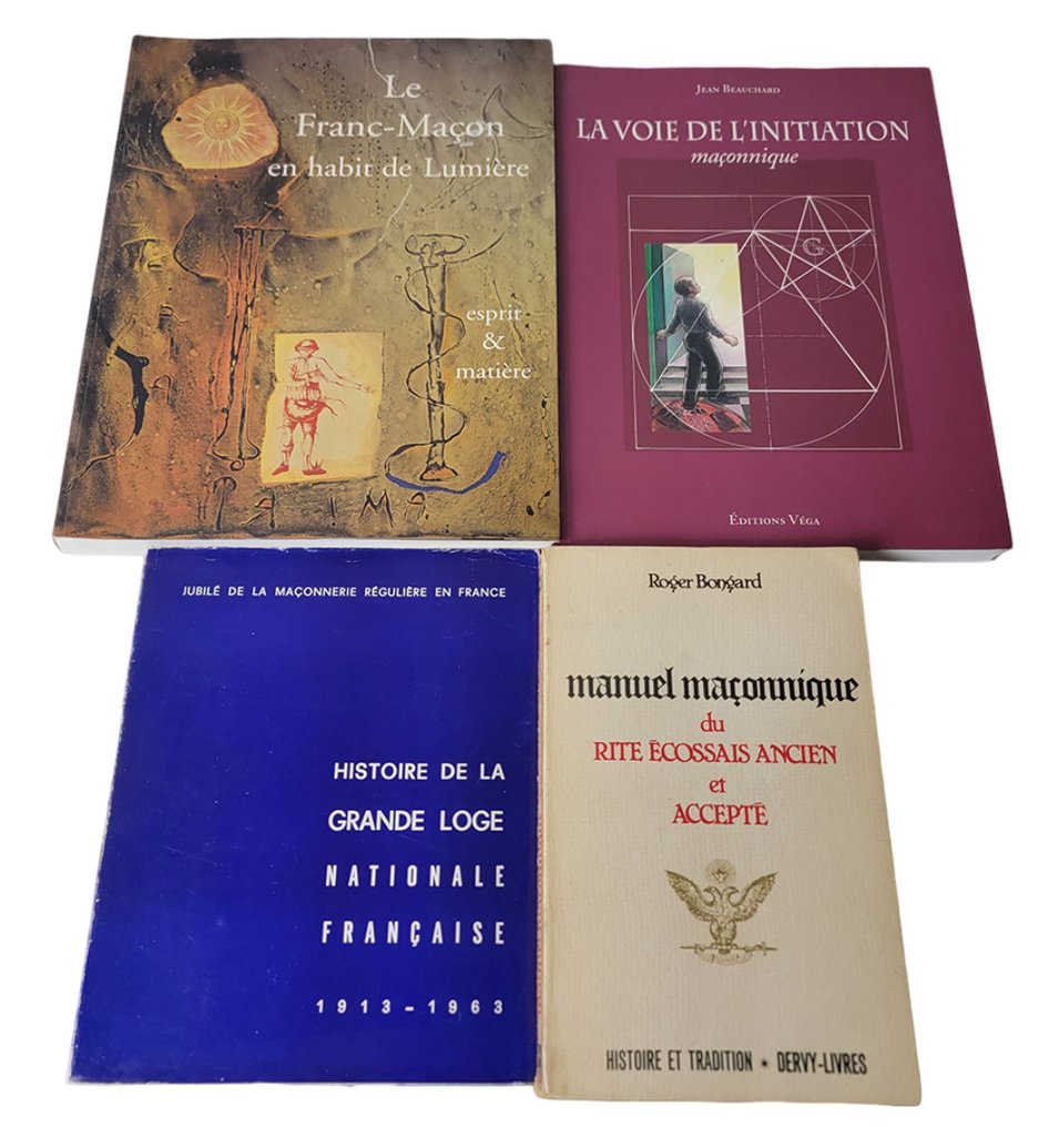 Roger Bongard, Jean Beauchard - Manuel Maconnique Du Rite Ecossais Ancien Et Accepte, Le Franc Maçon en Habit de Lumière, La voie de - 1979-2005 #1.0